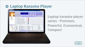 laptop karaoke player